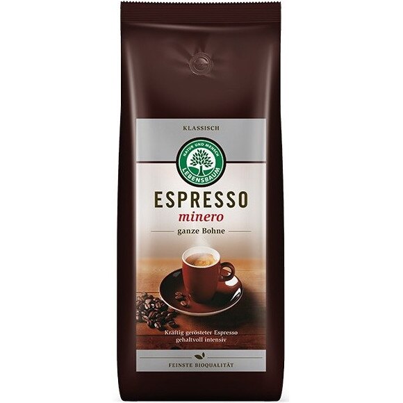 Cafea boabe BIO Expresso Minero Clasic, Lebensbaum, 1000g